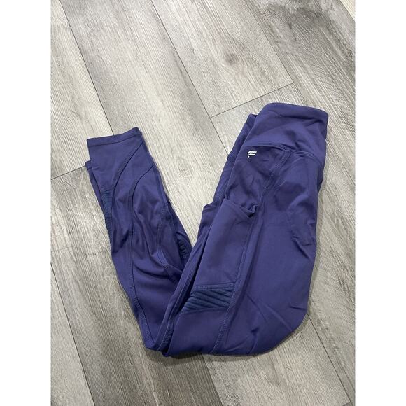 Fabletics Womens Legging Motion365 High-Waisted Stretch Pockets Purple - Picture 1 of 6